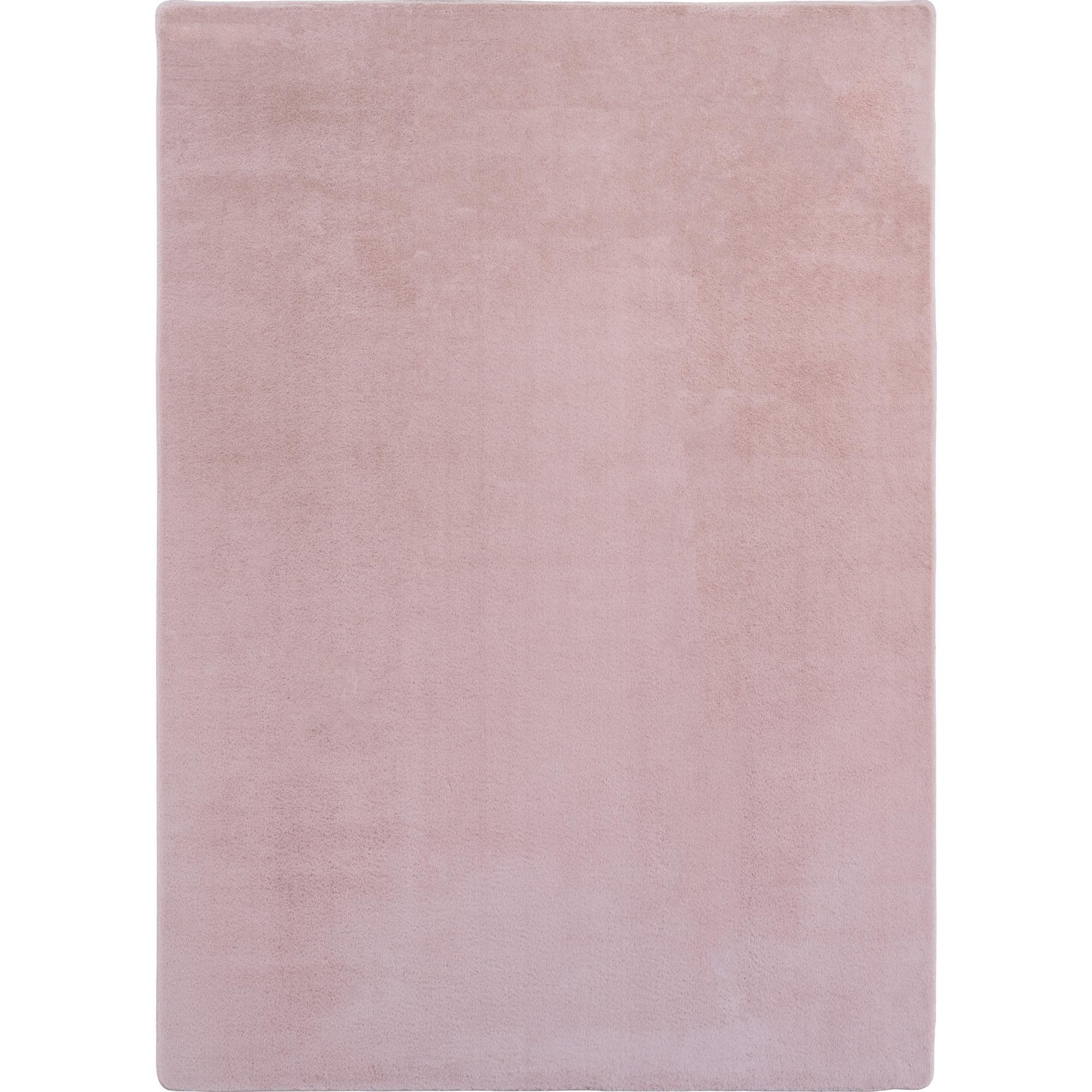 KURZFLORTEPPICH Waschbar ISAR, einfarbig, aus Polyester, Rosa, 80 x 250 cm - Rosa, Textil (250/80cm) - KADIMA DESIGN