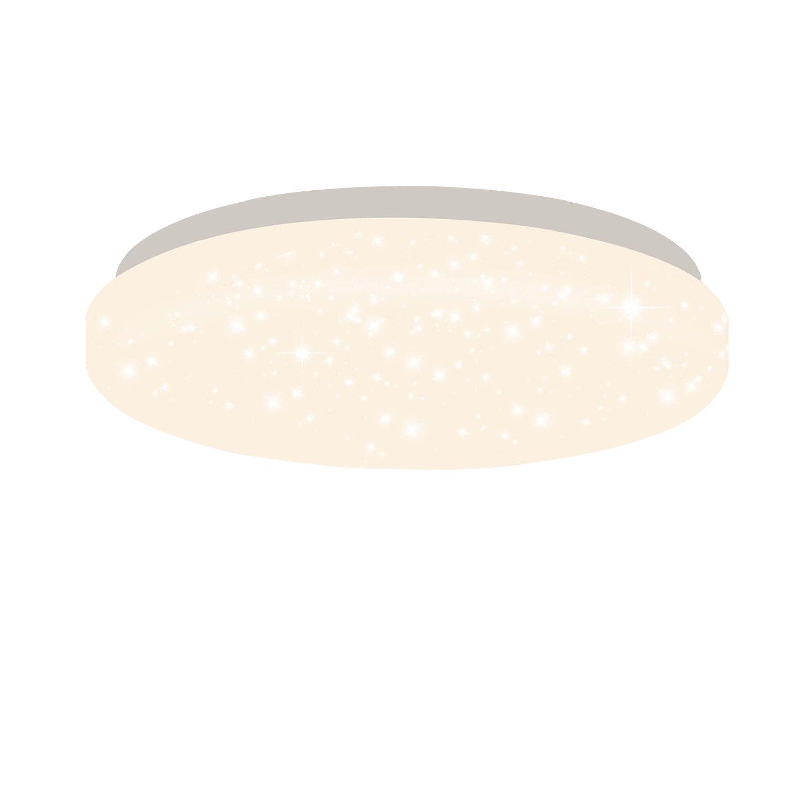 LED-DECKENLEUCHTE Milchstraße 21 cm - Weiß, Kunststoff (21/21/6cm) - ZMH