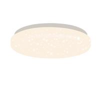 LED-DECKENLEUCHTE Milchstraße 21 cm - Weiß, Kunststoff (21/21/6cm) - ZMH