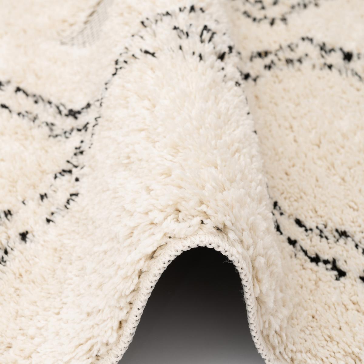 IN & OUTDOOR TEPPICH SHAGGY SYLT RAUTEN - Creme, Textil (120/170cm) - Pergamon