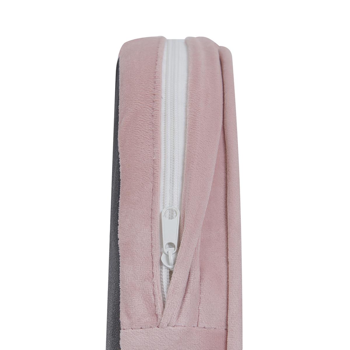SESSEL Samtstoff Rosa Tromso - Pink, Holz/Textil (73/73/54cm) - Beliani