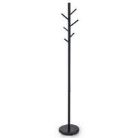 KLEIDERSTÄNDER ENRICO schwarz/schwarz - Schwarz, Holz (28/171/28cm) - IDIMEX