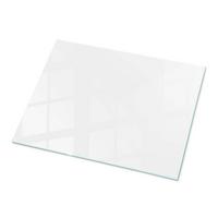 TISCHPLATTE 80x60 cm Farbe Weiß, glatt - Weiß, Glas (80/60/0.4cm) - TULUP
