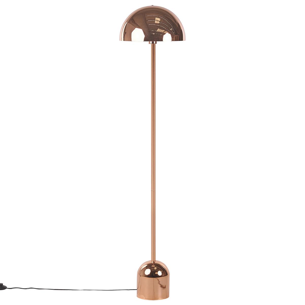 STEHLAMPE Macasia 35/35/158 cm - Kupferfarben, Metall (35/36/158cm) - Beliani