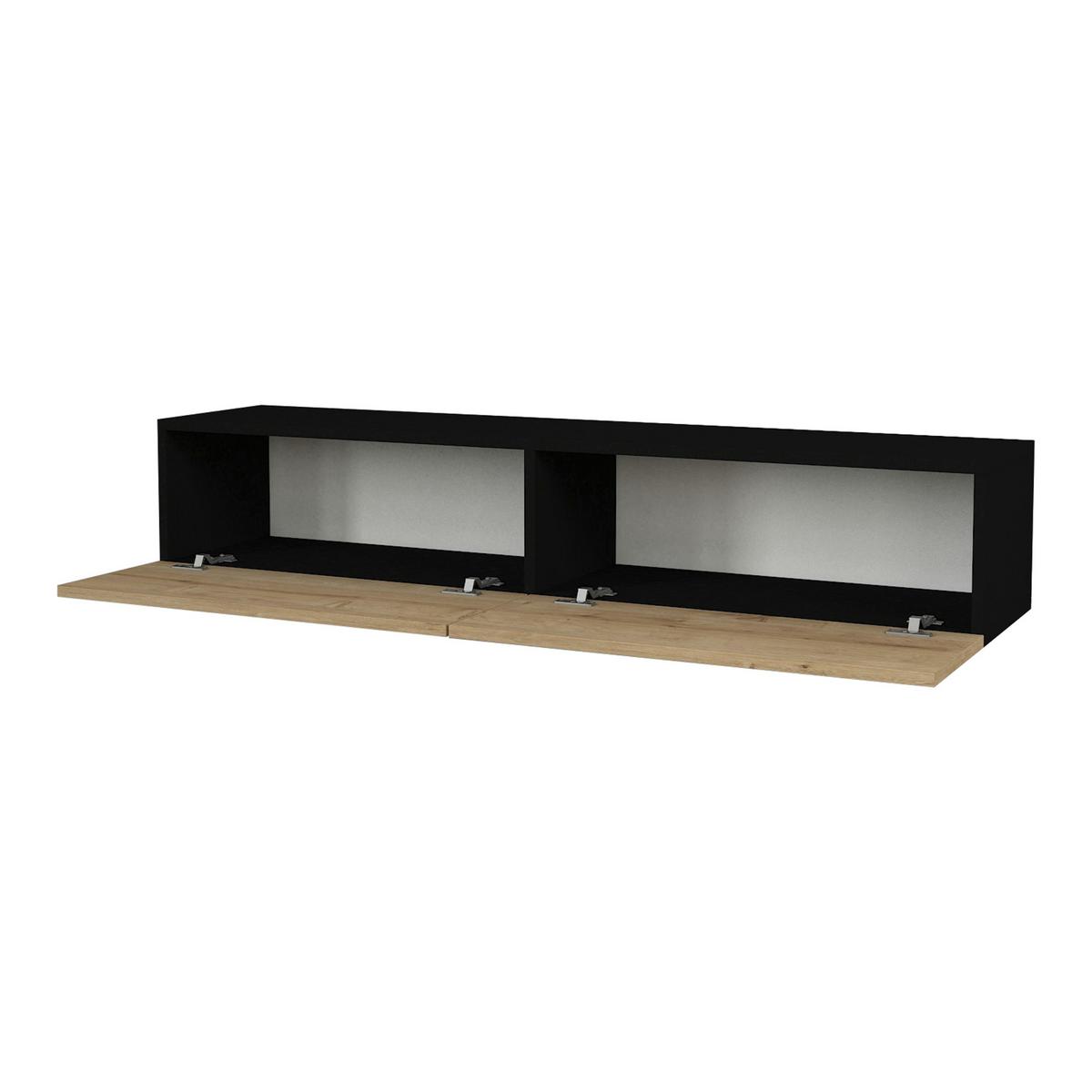 TV-ELEMENT Toivakka - Naturfarben, Holzwerkstoff (135/25/31cm) - [en.casa]