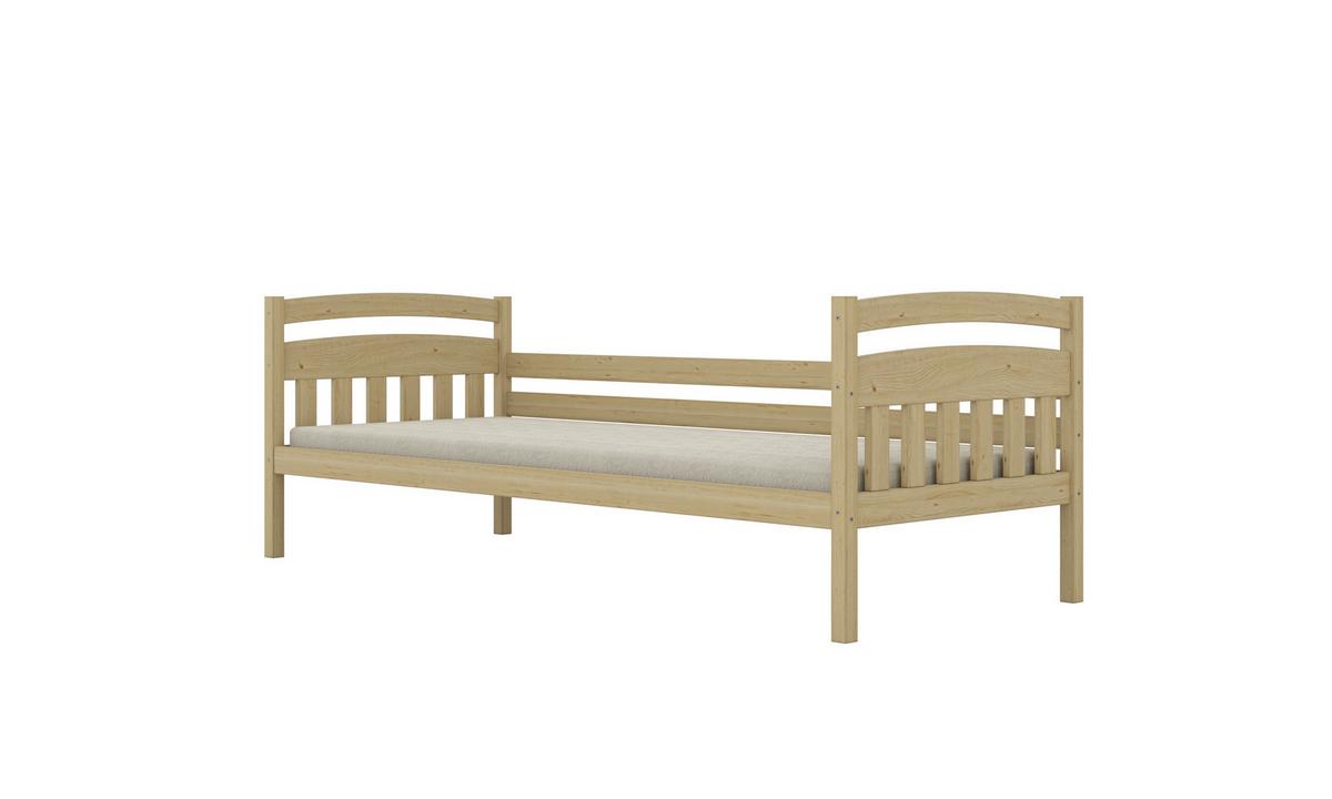 KINDERBETT Tosia ohne Matratze 80/160 Natur unlackiert 80/160 - Sonoma Eiche, Holz (80/160cm) - RAUMHIRSCH FURNITURE