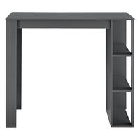 BARTISCH Danderyd - Dunkelgrau, Holzwerkstoff (60/120/105.5cm) - [en.casa]