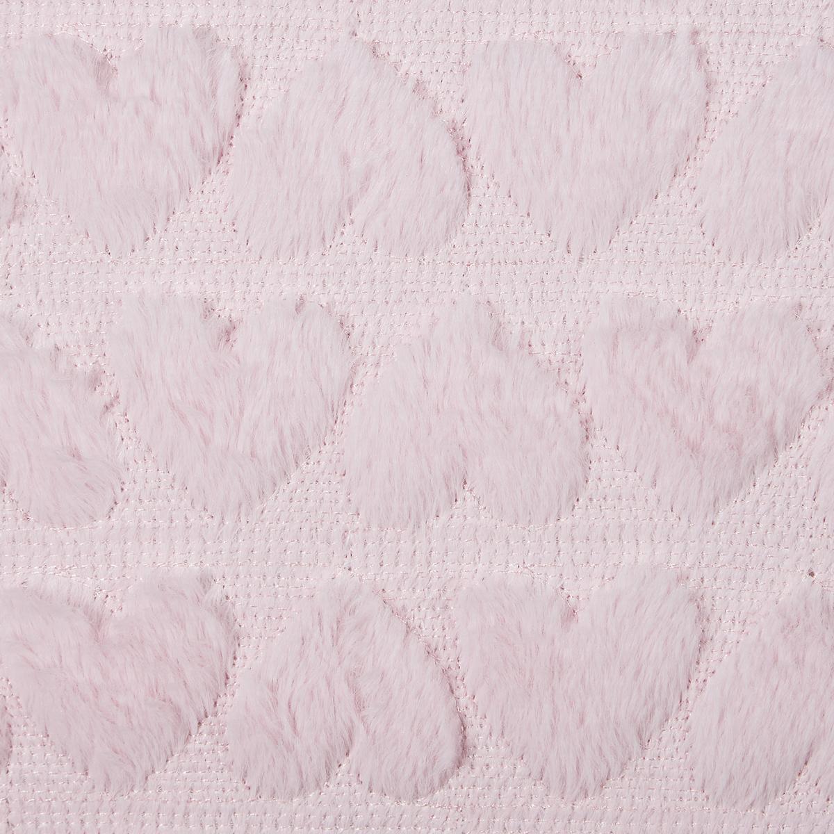 DEKOKISSEN 2er-Set Rosa 45/45 cm Astrantia - Pink, Textil (45/45cm) - Beliani