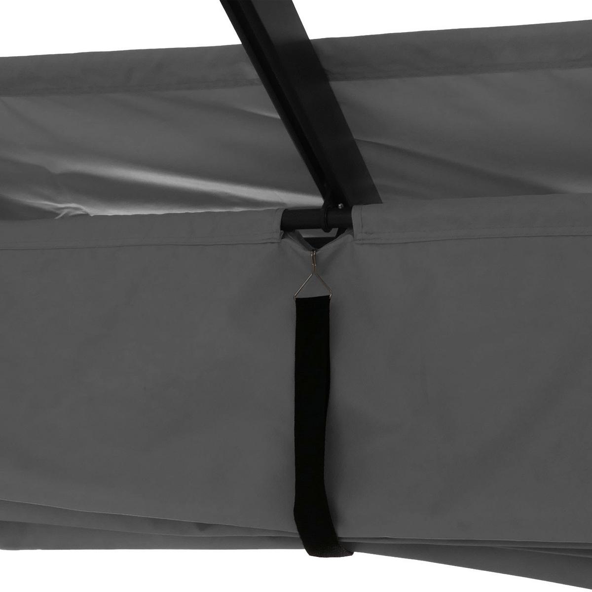 PERGOLA Anthrazit - Anthrazit, Textil (300/240/300cm) - MCW