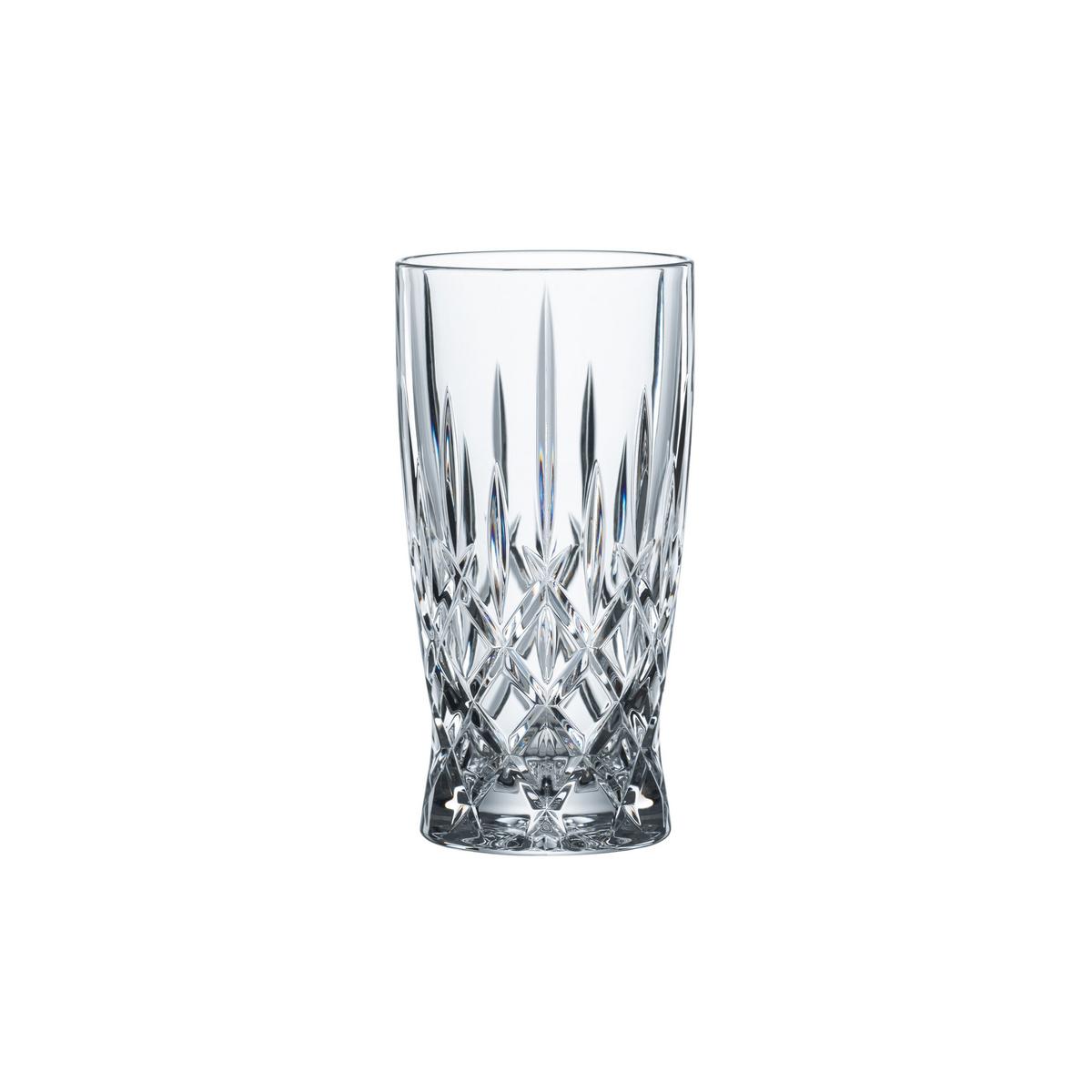 LATTE MACCHIATO SET Noblesse transparent 350 ml 8er Set - Transparent, Glas (0.35L) - Nachtmann