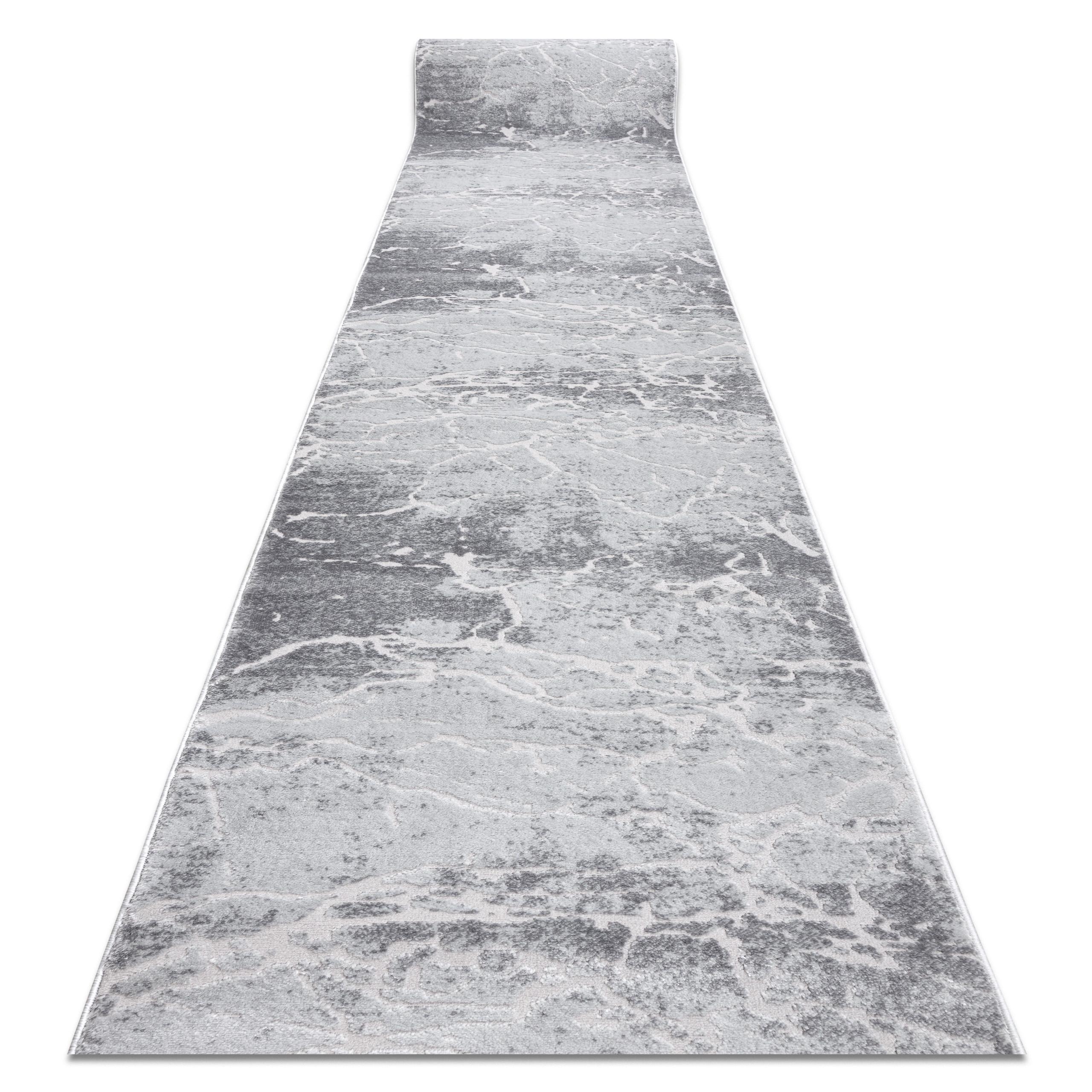 LÄUFER Strukturell MEFE 70/100 cm - Grau, Textil (70/100cm) - rugsX