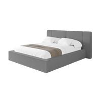 POLSTERBETT mit Bettkasten und Lattenrost, Bett mit Matratze H3/H4 - RIVO 180x200 Grau - Greige, Holzwerkstoff/Textil (180/200cm) - ALTDECOR