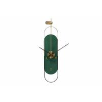 WANDUHR Design Grün 20/90 cm - Grün, Holzwerkstoff/Metall (20/90/2cm) - ONZENO