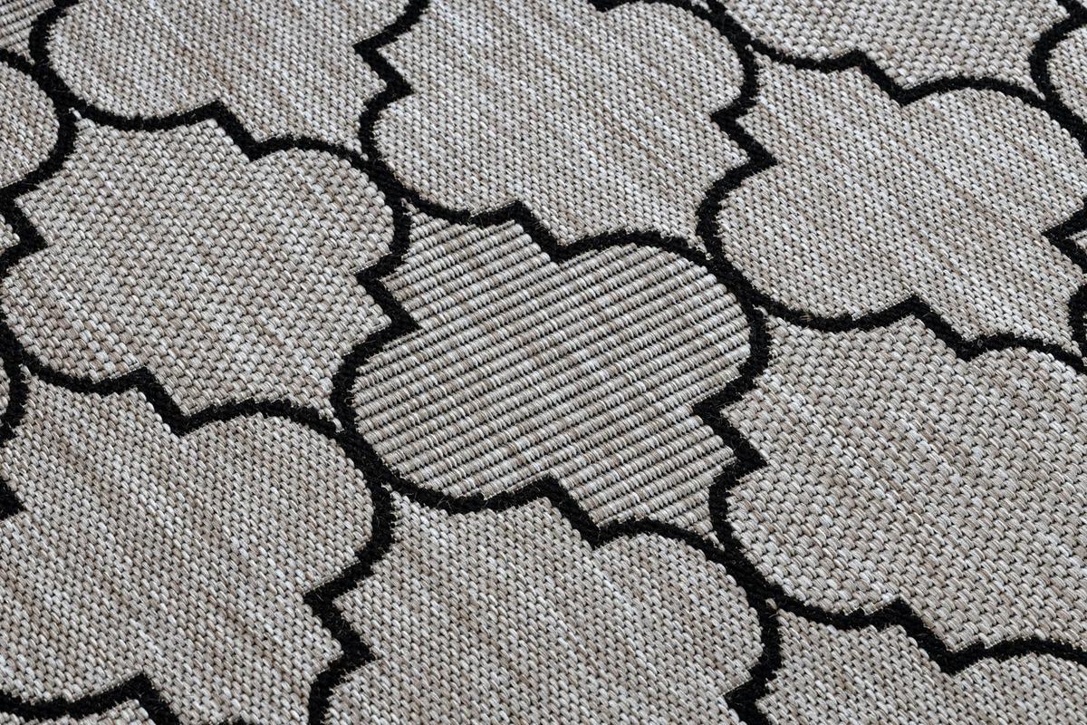 TEPPICH Floorlux 80/150 cm - Grau, Textil (80/150cm) - rugsX
