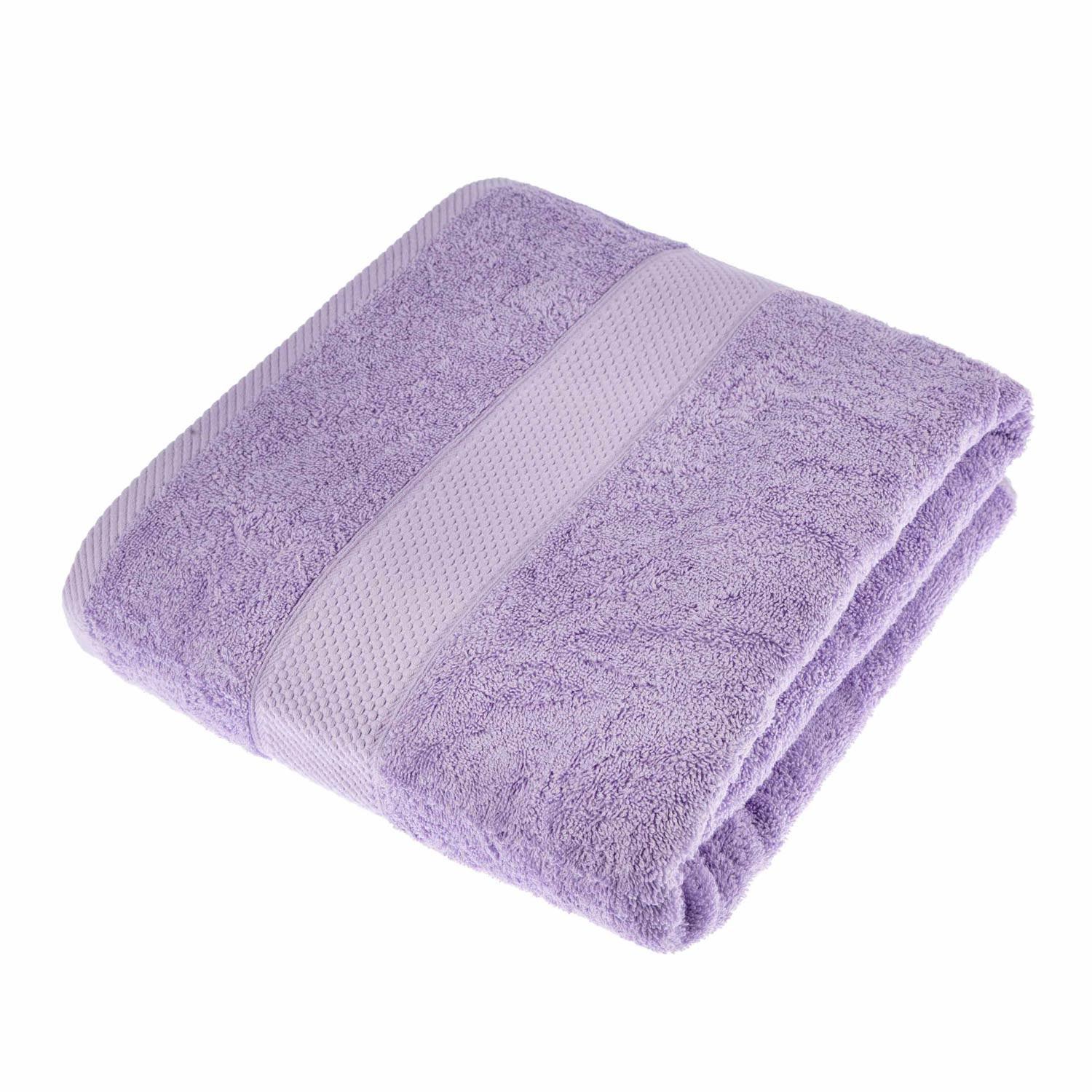 SAUNATUCH Essential flieder 100/180 cm - Flieder, Textil (100/180cm) - Homescapes
