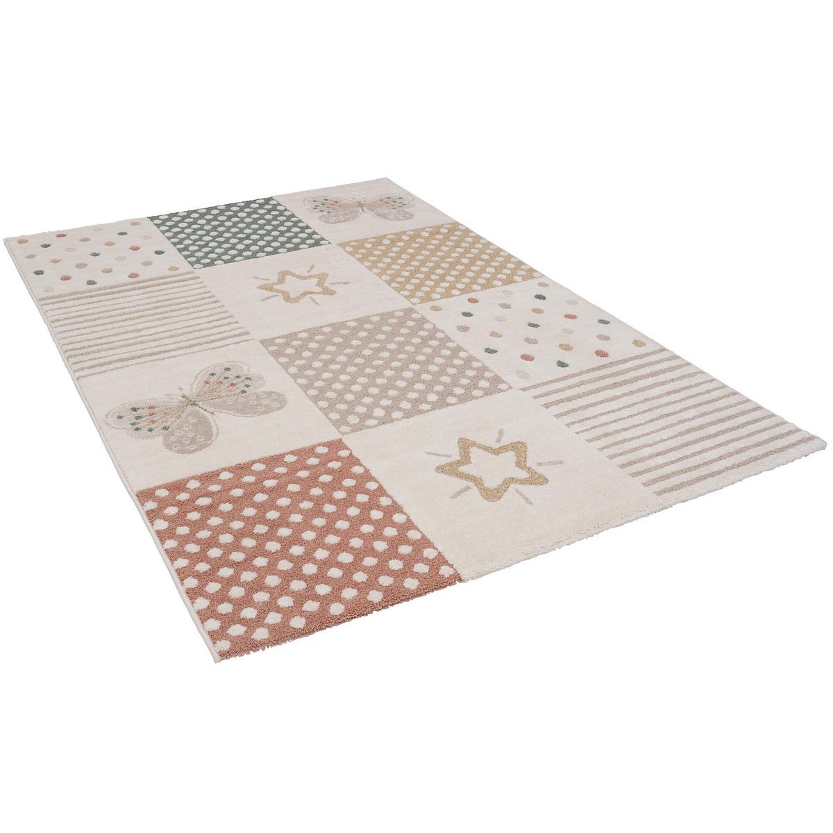 KINDER TEPPICH HAPPY KIDS - Taupe, Textil (80/150cm) - Pergamon