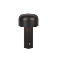 TISCHLAMPE Irralux 12.6/6.0/21.6 cm - Schwarz, Metall (21.6/12.6/6cm) - ZMH