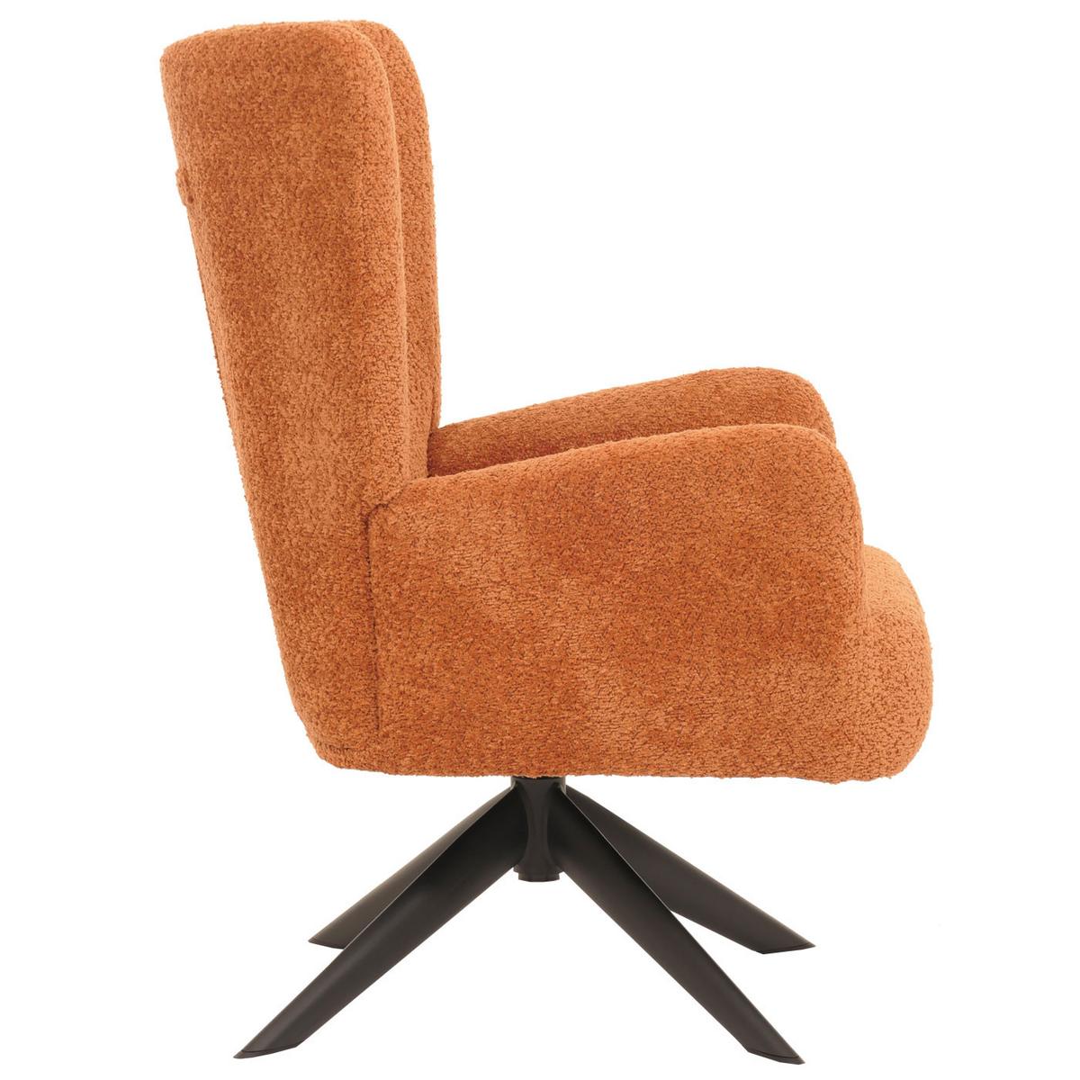 LOUNGE-SESSEL Orange - Orange, Textil (75/99/74cm) - MCW