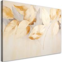 LEINWANDBILD Natur und Botanik 60x40cm - Beige, Textil (60/40cm) - Feeby
