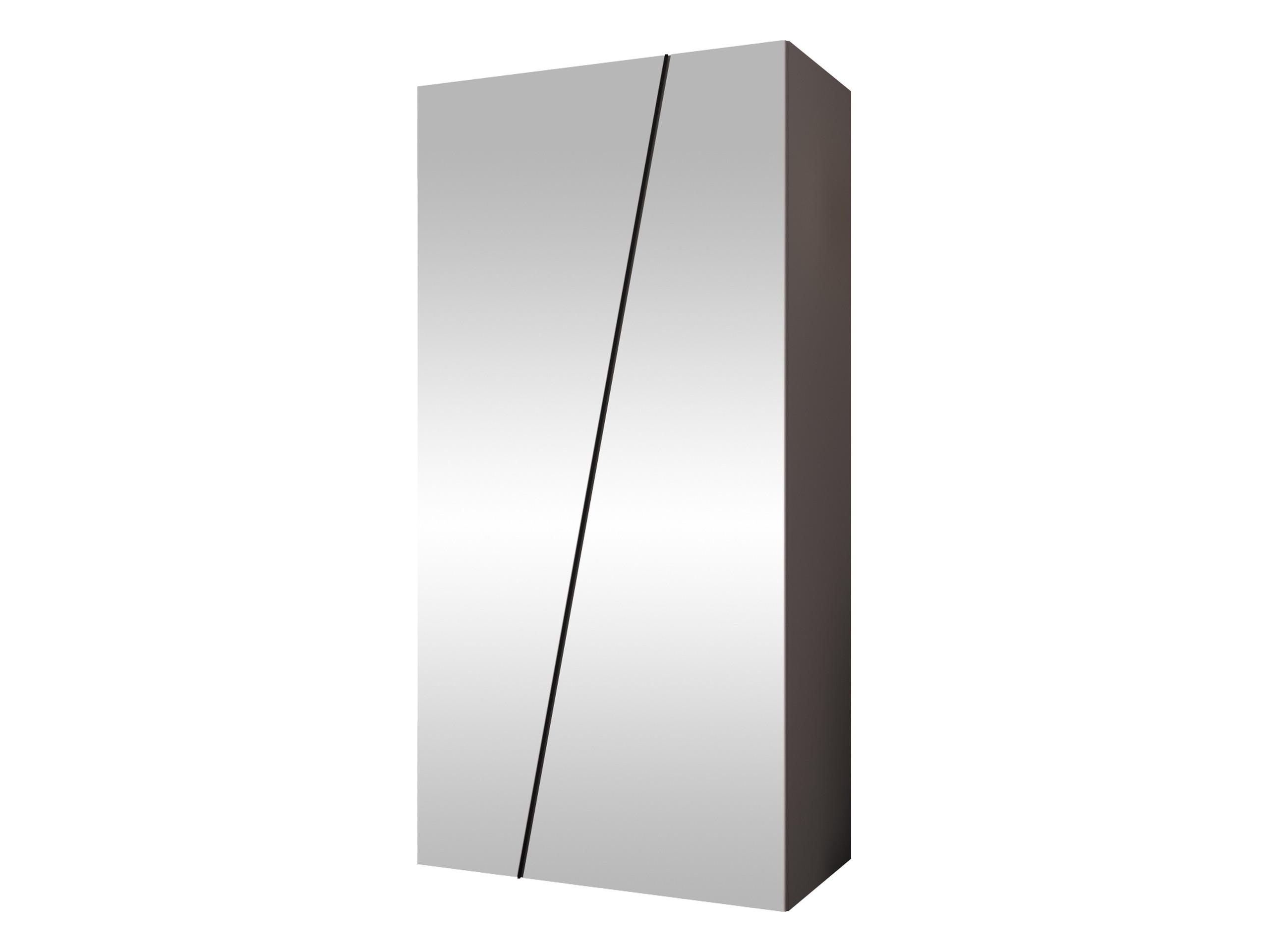 DREHTÜRENSCHRANK Zen 2L 100 cm - Kaschmir/Schwarz, Holzwerkstoff/Kunststoff (100/202/50cm) - MIRJAN24