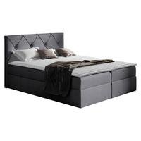 BOXBETT Crystal - H3 - Graphitfarben, Holz (180/200cm) - MIRJAN24