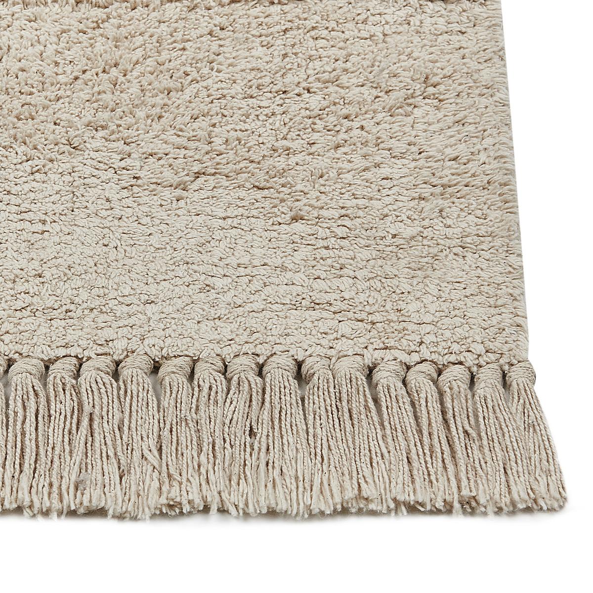 KURZFLOR-TEPPICH Nuru 200/140 cm - Beige, Textil (140/200cm) - Beliani