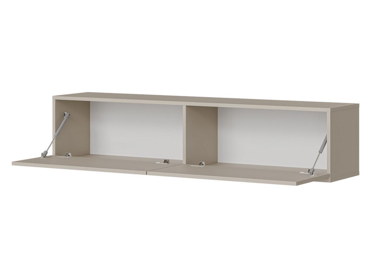 TV-LOWBOARD Govi 140 mit Beleuchtung - Nussbaumfarben, Holzwerkstoff (144/32/32cm) - MIRJAN24
