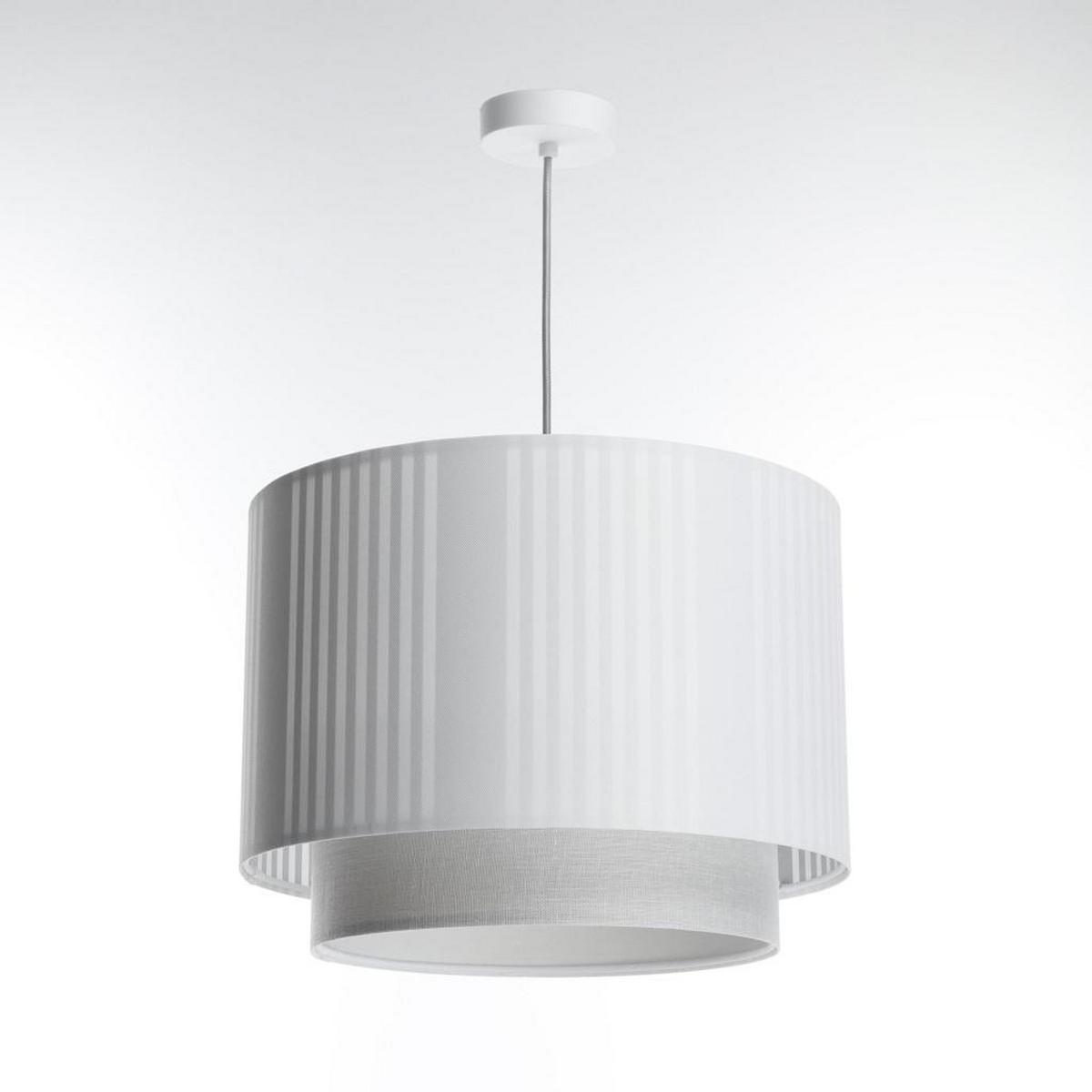 HÄNGELEUCHTE Weiß 50/106 cm - Weiß, Kunststoff (36/0.6/106cm) - ONZENO