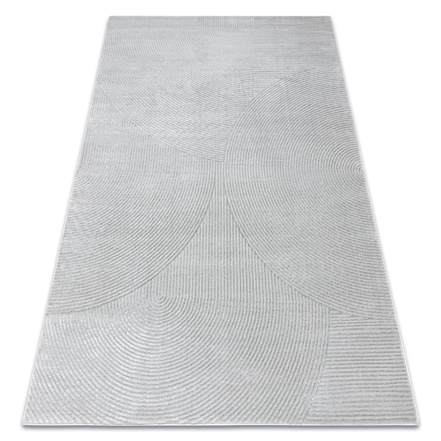 TEPPICH Balance 140/190 cm - Grau, Textil (140/190cm) - rugsX