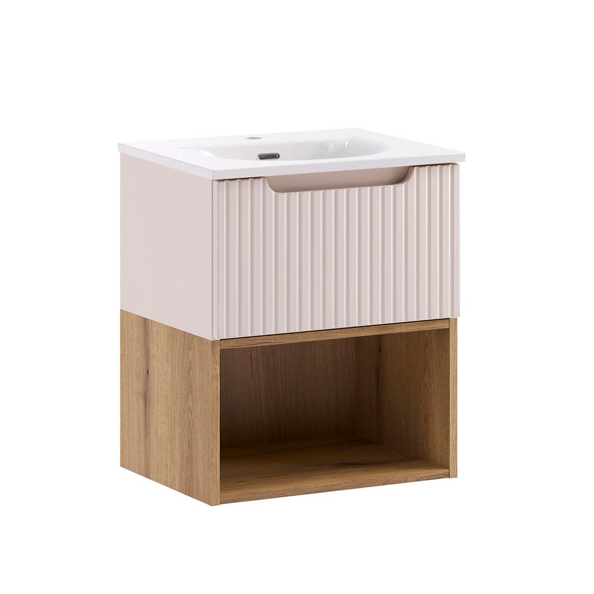 WASCHTISCH 51cm Riva Kaschmir - Beige, Holzwerkstoff (51/60/40cm) - Petits-meubles