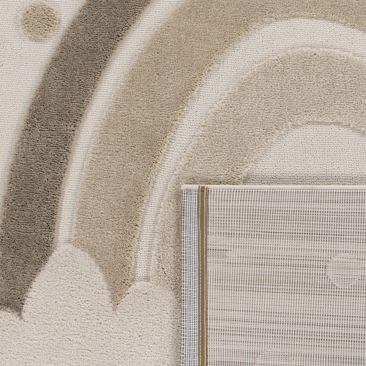 KINDERTEPPICH, mit Regenbogen-Motiv, Sand, 160 x 220 cm - Beige, Textil (220/160cm) - KADIMA DESIGN