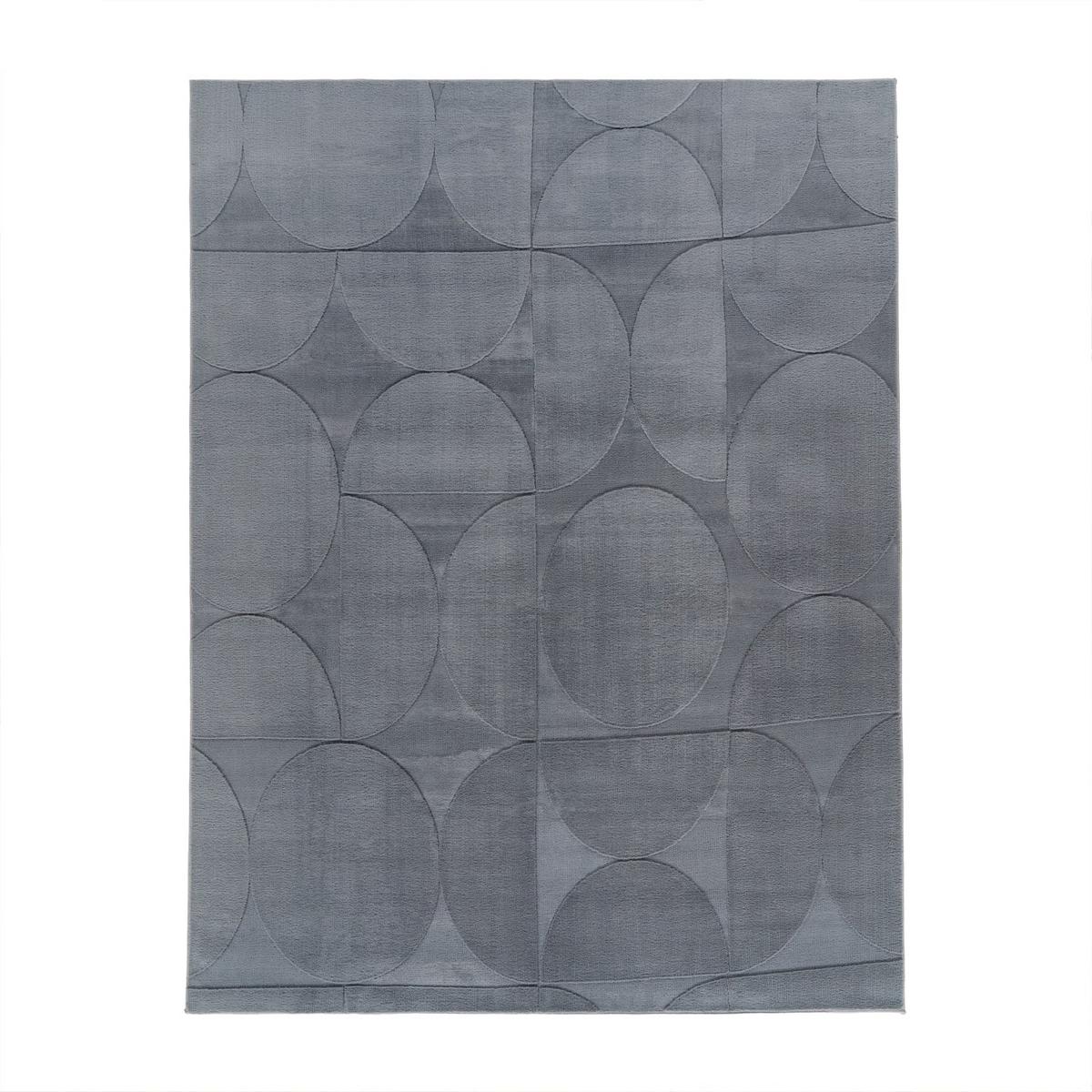 FLACHWEBETEPPICH Boho Anthrazit 200 x 280 cm - Anthrazit, Kunststoff (200/280cm) - TT Home