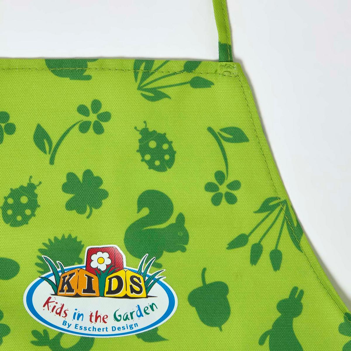 GARTENSCHÜRZE für Kinder - Grün, Textil (34.5/83/83cm) - Homescapes