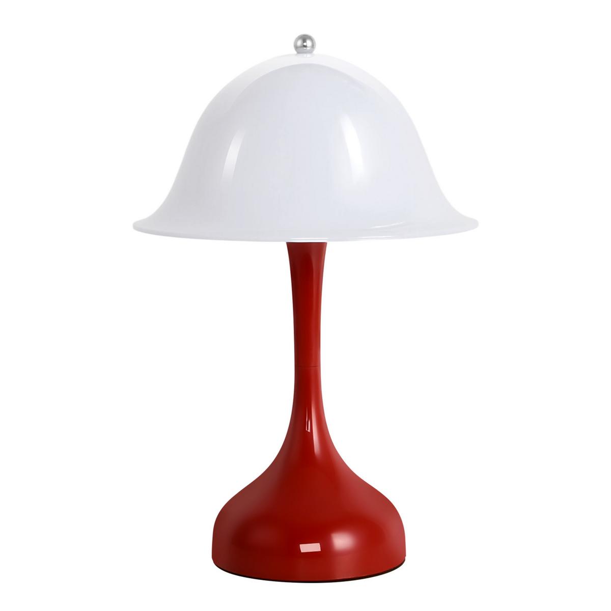 LED-TISCHLEUCHTE BRUNHILDE Ⅲ 25/9/16 cm - Rot, Metall (25/9/16cm) - Nettlife