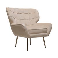SESSEL austin beige - Beige, Textil (71/79.5/79cm) - Habitat Garten