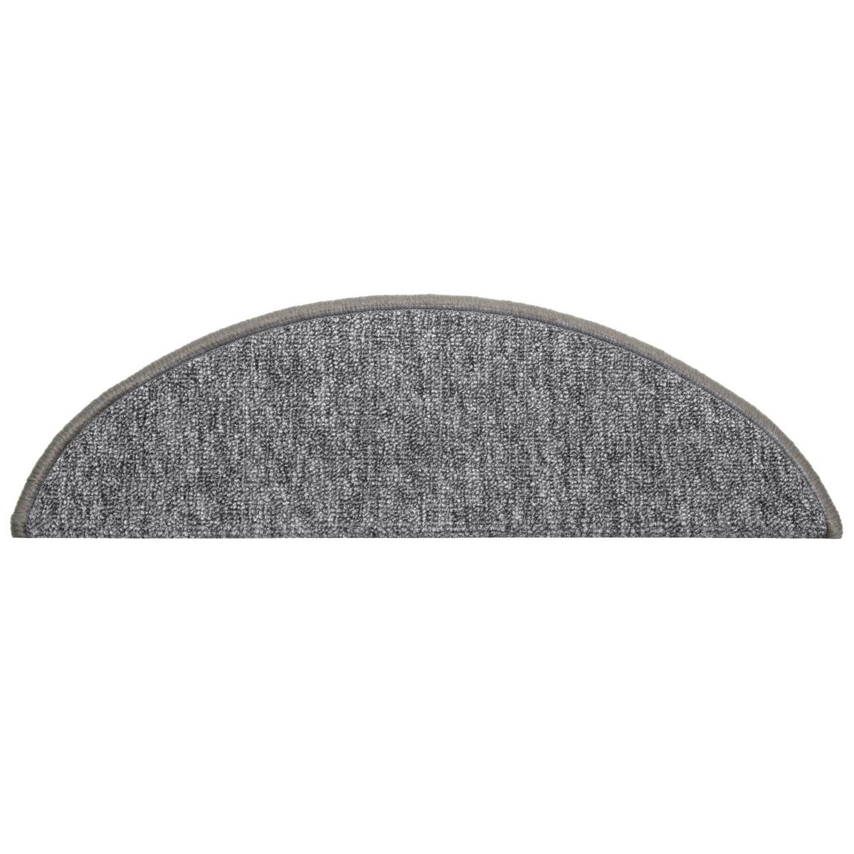 STUFENMATTE ProStair 65/28 cm Grau 15tlg - Grau, Textil (65/28/1cm) - Beautissu 