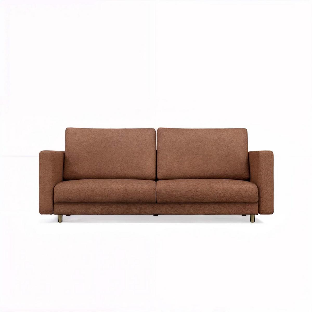 SOFA Terrakotta 221/90/98 - Terracotta, Holzwerkstoff (221/90/98cm) - RAUMHIRSCH FURNITURE