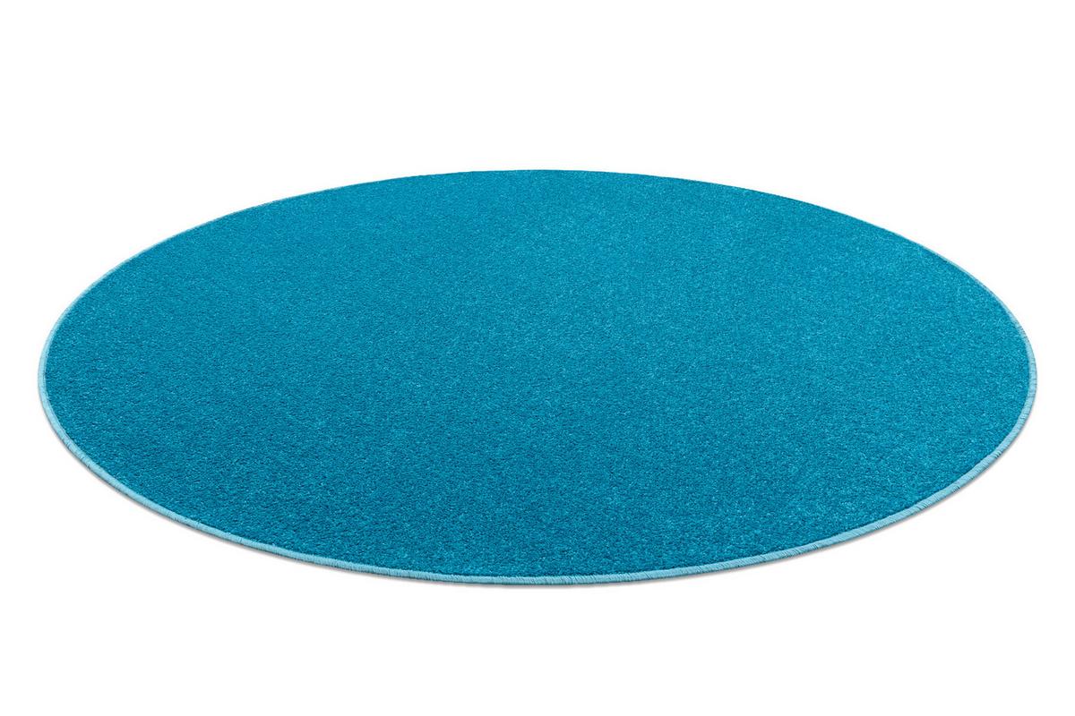 TEPPICH rund ETON 200 cm - Türkis, Textil (200/200cm) - rugsX