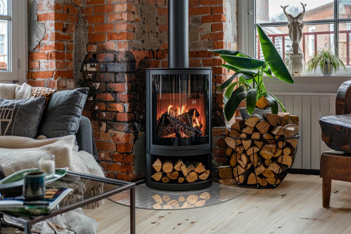 GLASPLATTE für Kamin 100x100 cm - Weiß, Glas (100/100/0.4cm) - TULUP