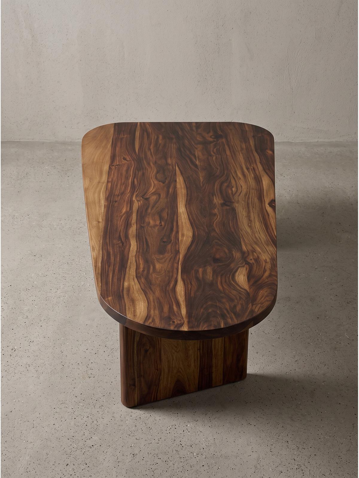 COUCHTISCH CAZORLA, Dunkles Massivholz, 120 x 60 x 32 cm - Braun, Holz (60/120/32cm) - KADIMA DESIGN