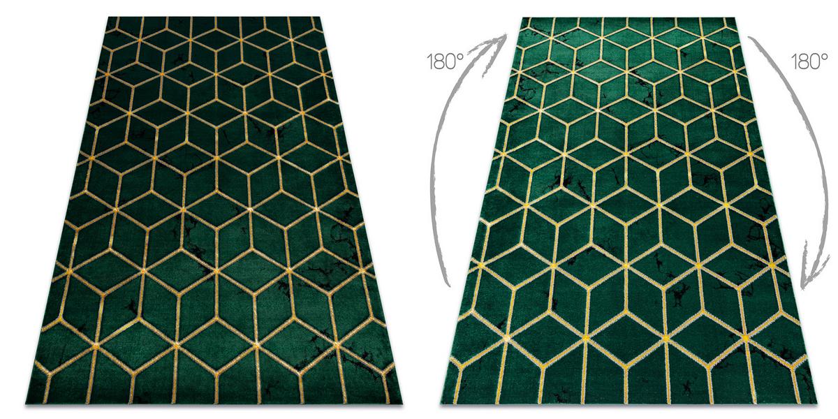 TEPPICH Emerald 200/290 cm - Pastellgrün, Textil (200/290cm) - rugsX