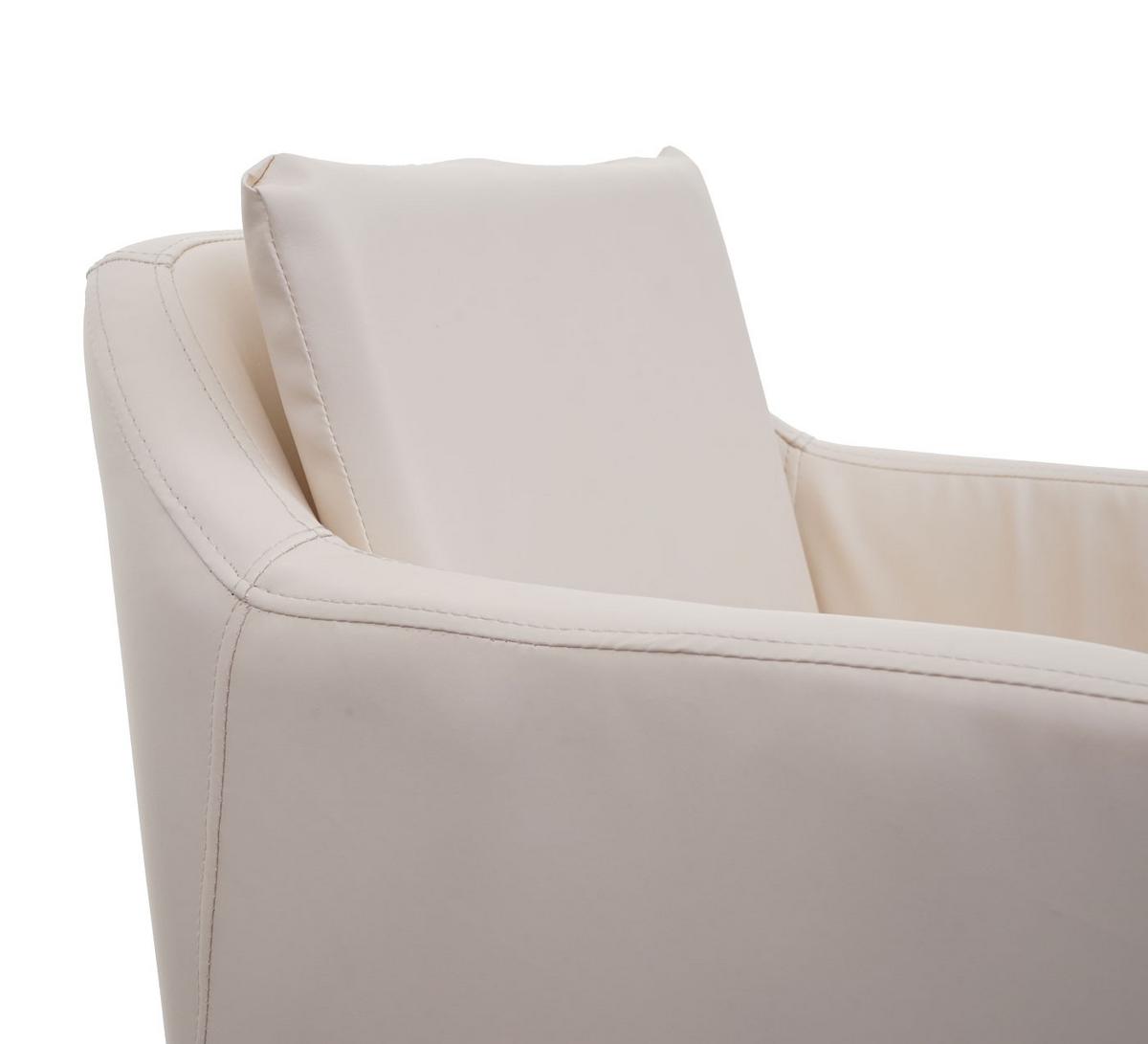 BARHOCKER Cremeweiß - Weiß, Textil (54/105/53cm) - MCW