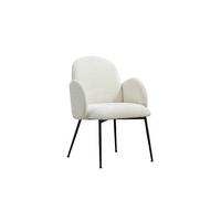 ESSZIMMERSTUHL DEON Cremeweiß Webstoff (1er-Set) - Creme, Textil (59/84/62cm) - KAWOLA