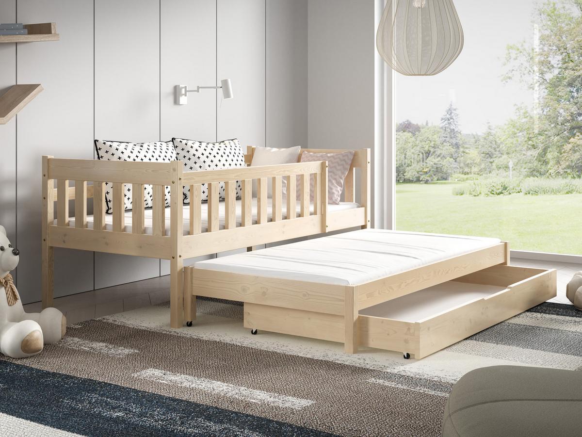 KINDERBETT STELLA 80x160 cm Kieferfarben - Kieferfarben, Holz (80/160cm) - MASSENO