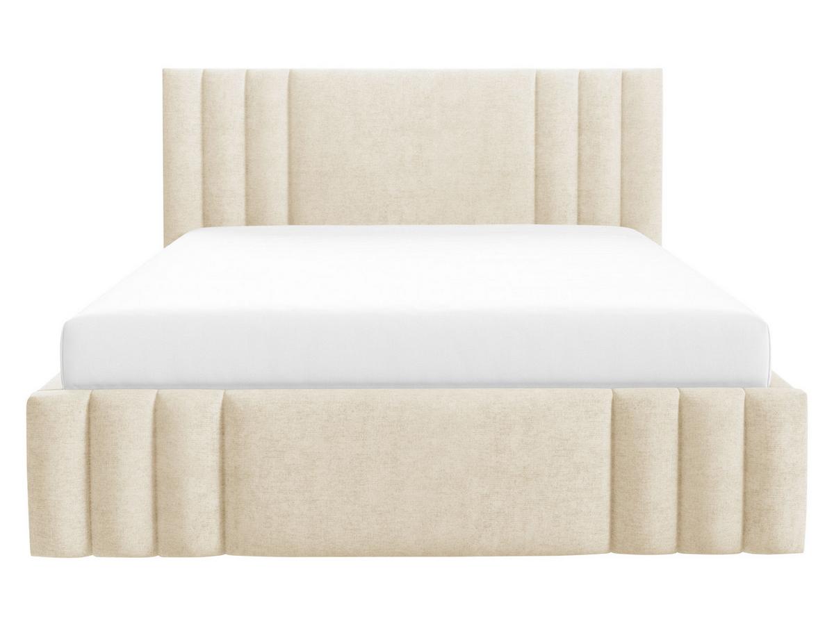 POLSTERBETT Ribo - Creme, Holz/Textil (160/200cm) - MIRJAN24
