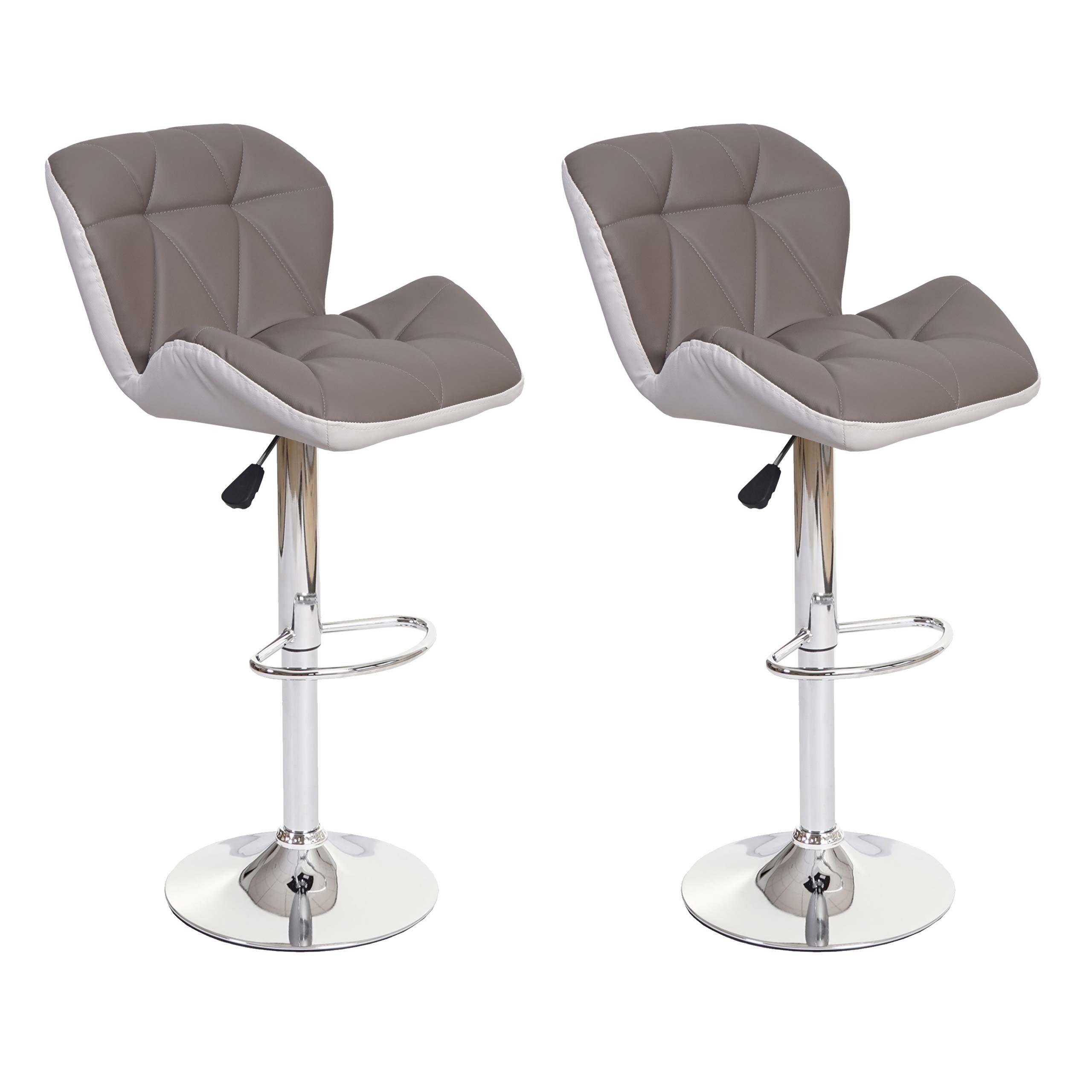 BARHOCKER taupe 2er-Set - Taupe, Textil (44/106/49cm) - MCW