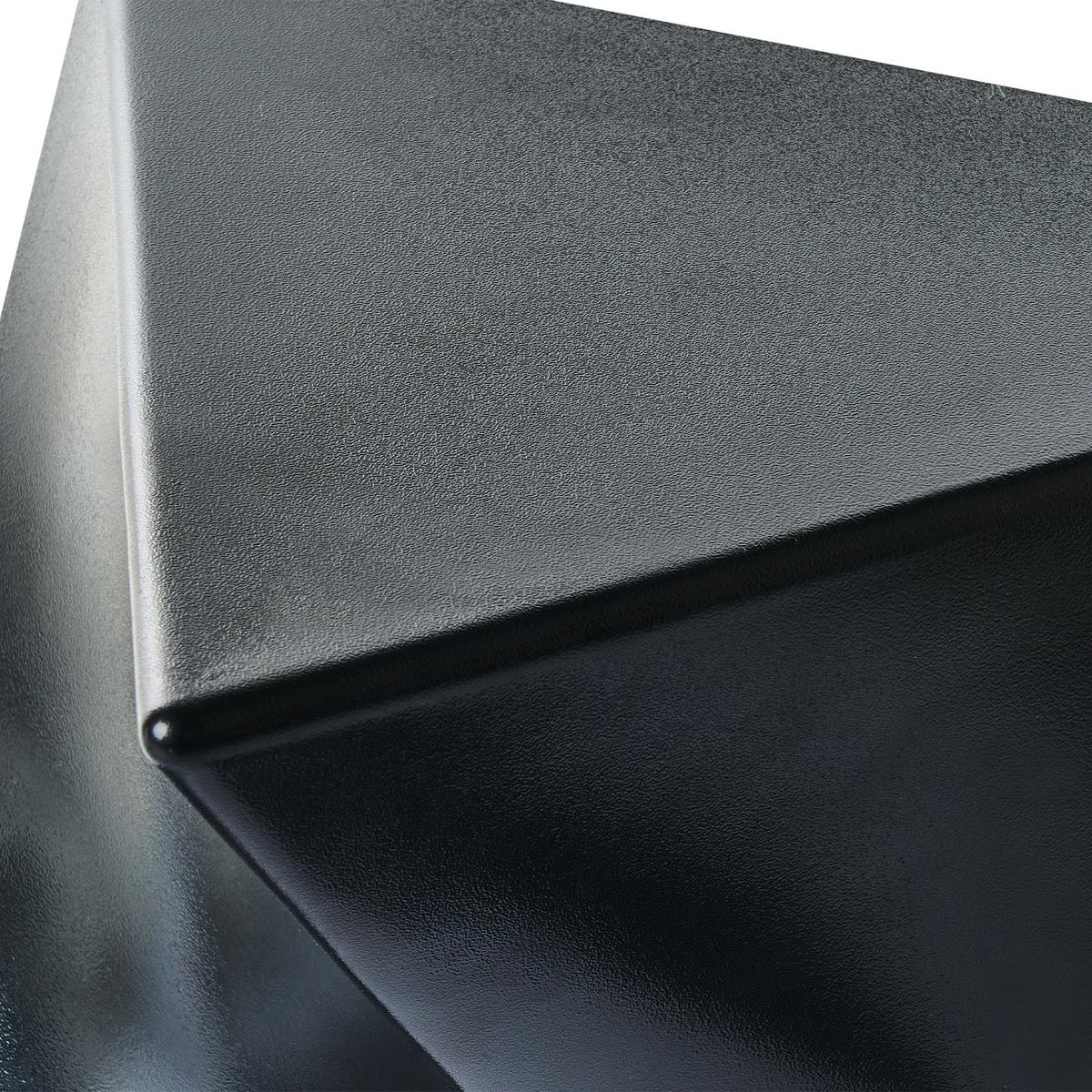 BEISTELLTISCH Schwarz Pecos - Schwarz, Kunststoff (40/40/44cm) - Beliani