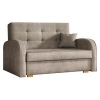 SCHLAFSOFA Viva Gold II - Beige/Braun, Holz/Textil (133/85/98cm) - MIRJAN24