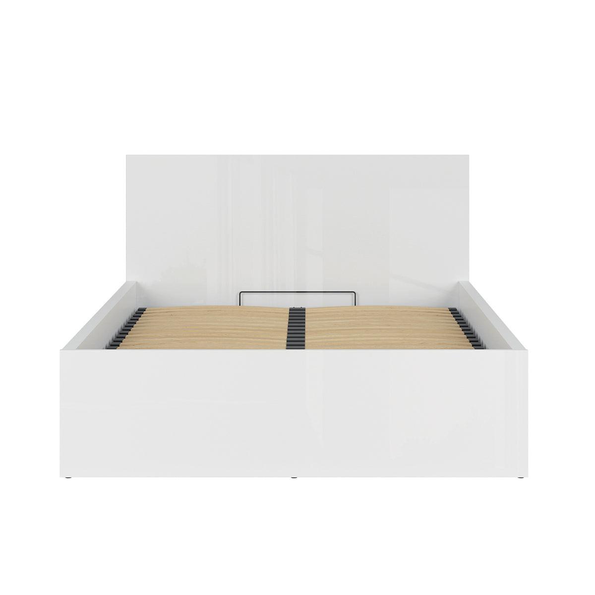 BOXBETT 140/200 Edwin Weiß - Weiß, Holzwerkstoff (140/200cm) - Petits-meubles