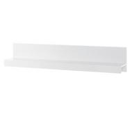 WANDBOARD weiß Hochglanz, Wandregal 150 x 28 cm - Weiß Hochglanz, Holzwerkstoff (150/28/23cm) - Furn.Design
